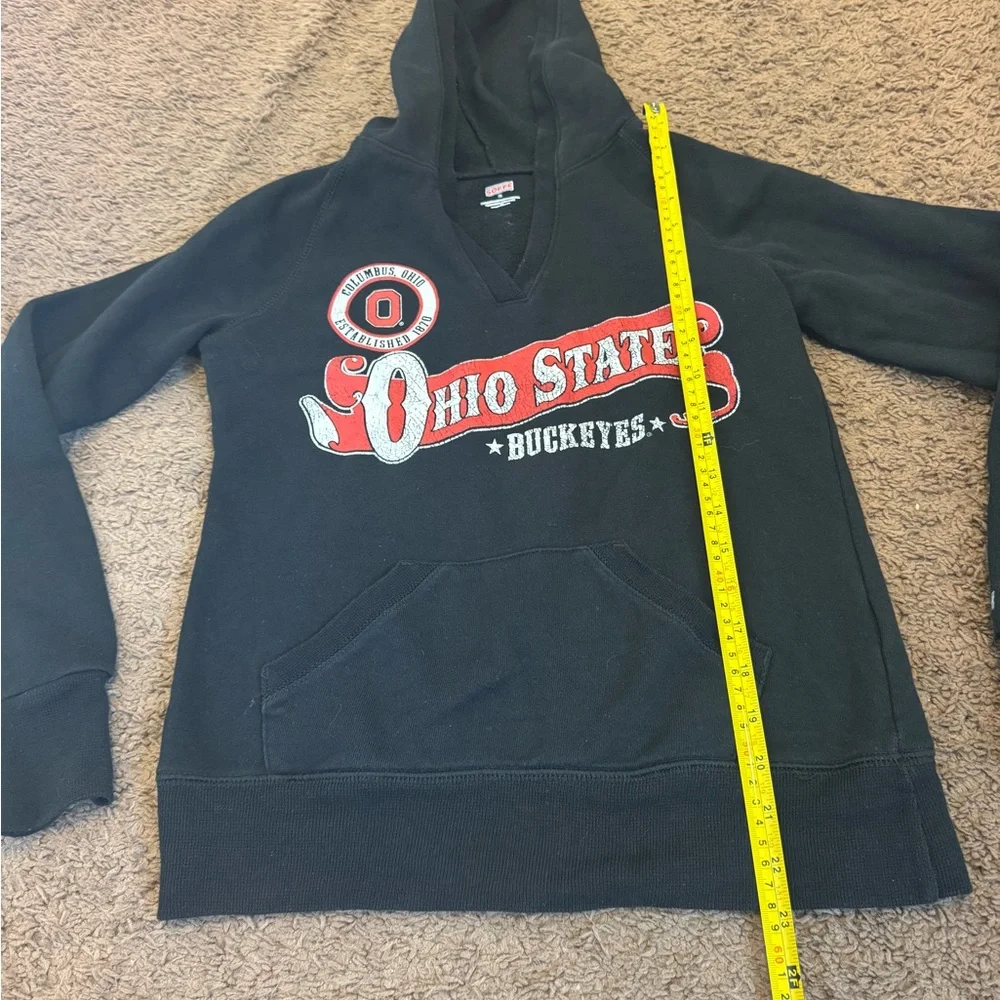 2 FOR $20 Soffe Ohio State Women’s Black Hoodie Sweatshirt OSU S Small - Picture 3 of 5